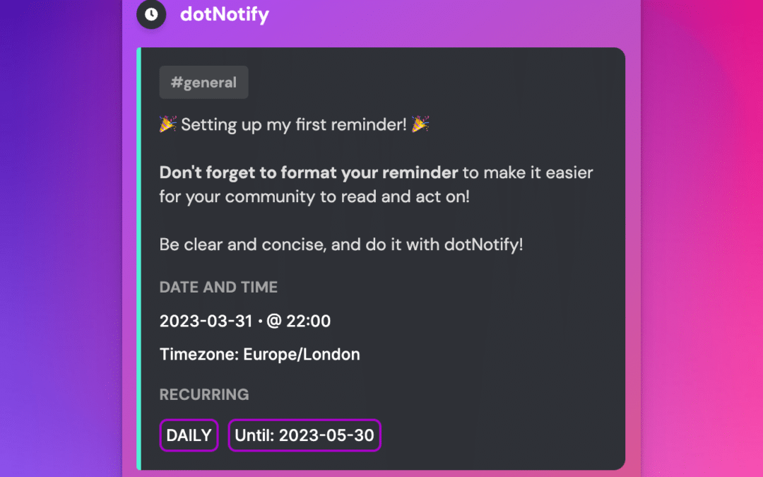 How To Make A Reminder Bot Discord Guide