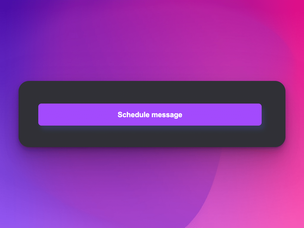 schedule message