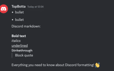 The Ultimate Discord Markdown Formatting Guide