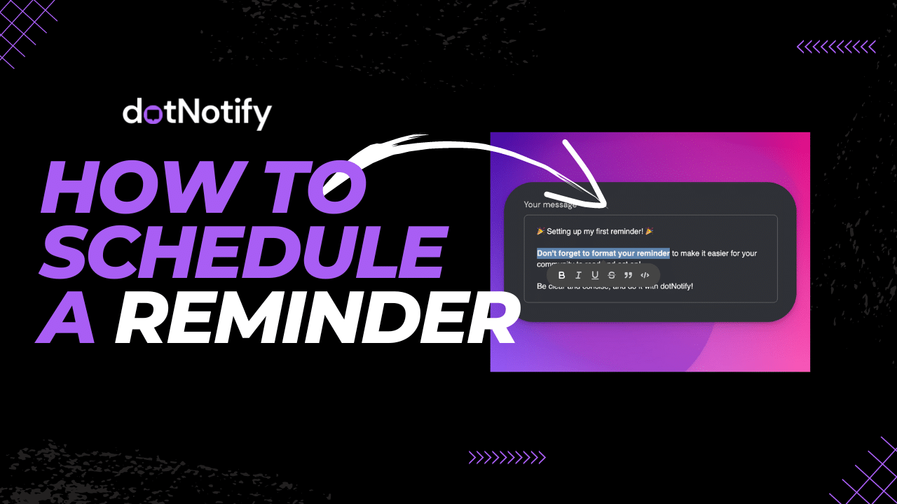 How To Schedule A Reminder In Discord